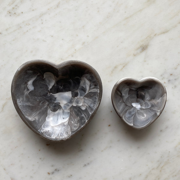 Heart Jewellery Dish | Grey