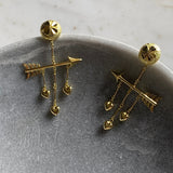 Always Lucky Chandelier Earrings | Gold