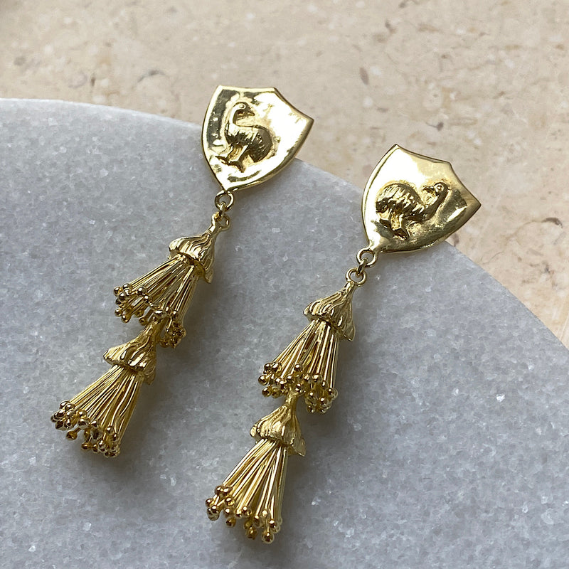 Dyraaba Earrings | Gold Plated