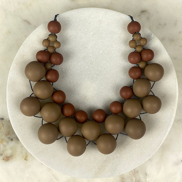 Betty Necklace | Rust