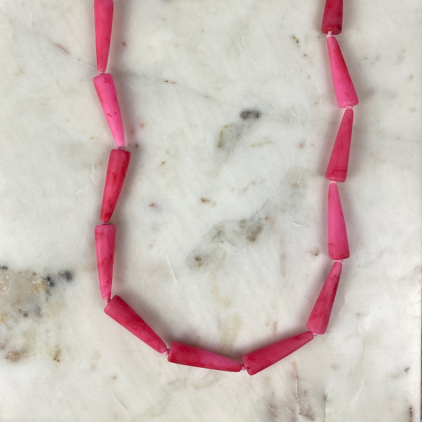 Bones Necklace | Pink