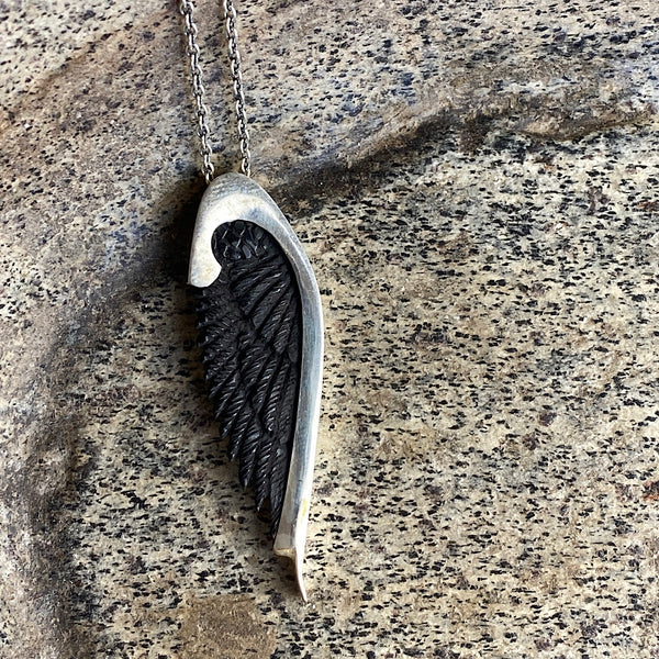 Silver Black Persia Necklace