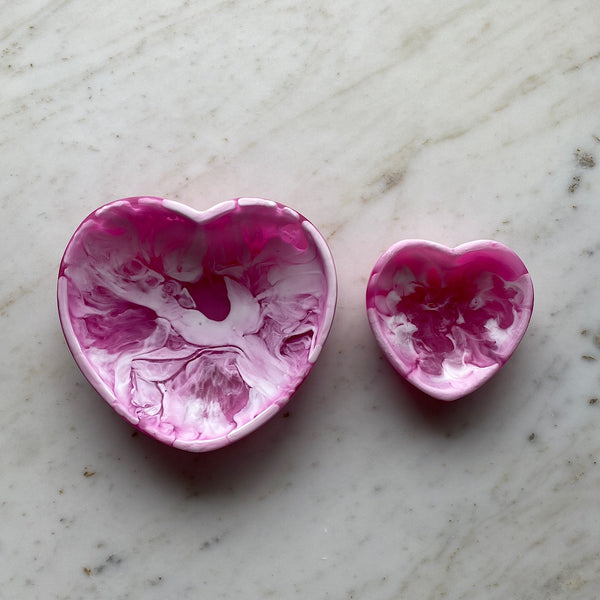 Heart Jewellery Dish | Pink
