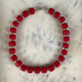 Pebbles Necklace | Red