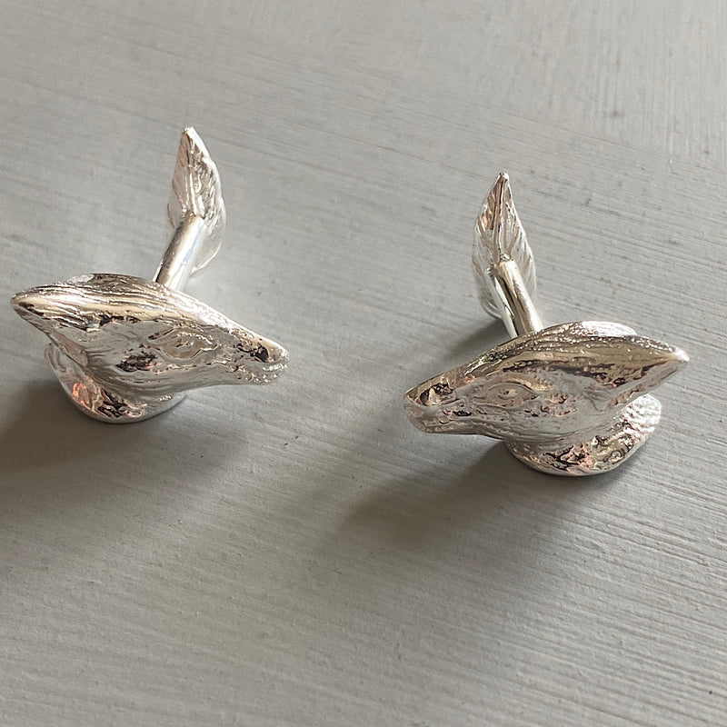 jim and jane sterling silver wallaby cufflink men's accessories