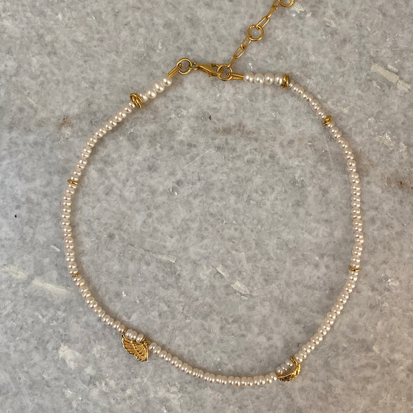 Pearl Wingo Necklace