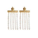 soru jewellery juno pearl earrings